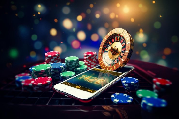 Meja kasino langsung blackjack diakses dari perangkat mobile